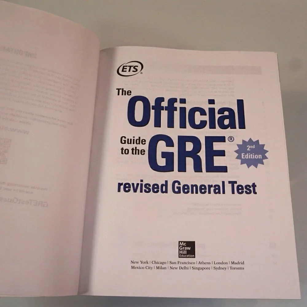 The Official Guide to the GRE Revised General Test 2nd Edition With CD 2012 PB